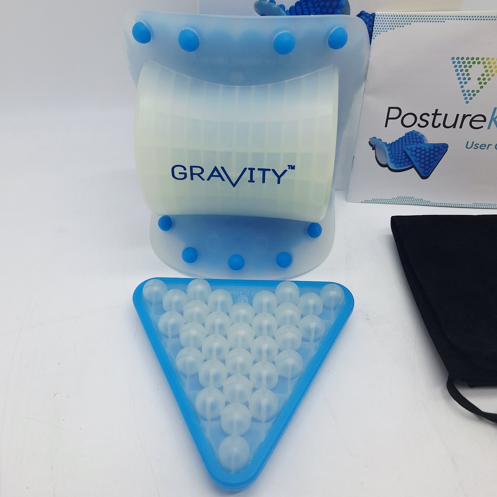 POSTURE KEY 2 Piece Set Lumbar Cervical Back Neck Posture Correction System
