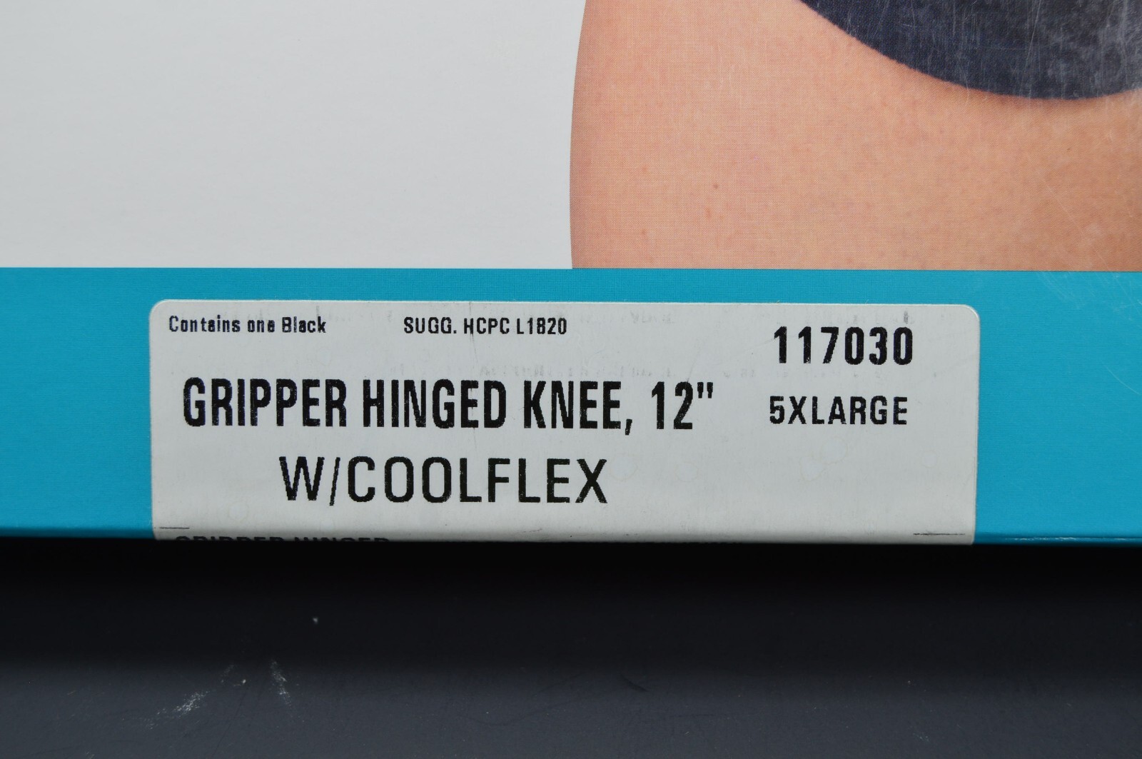 Med Spec Gripper Hinged Knee Brace W/ Coolflex 12″,117039, 5XLarge,New