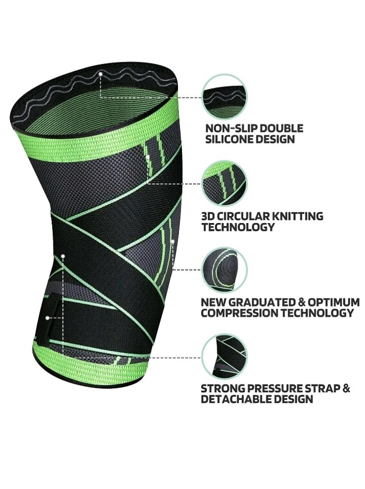 Caresole Unisex Adult’s Circa Knee Compression Sleeve-Size XL Brace Support
