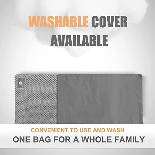 Wide Microwave Heating Pad with Washable Cover 9.5 x 16in Microwavable | Hot Pad