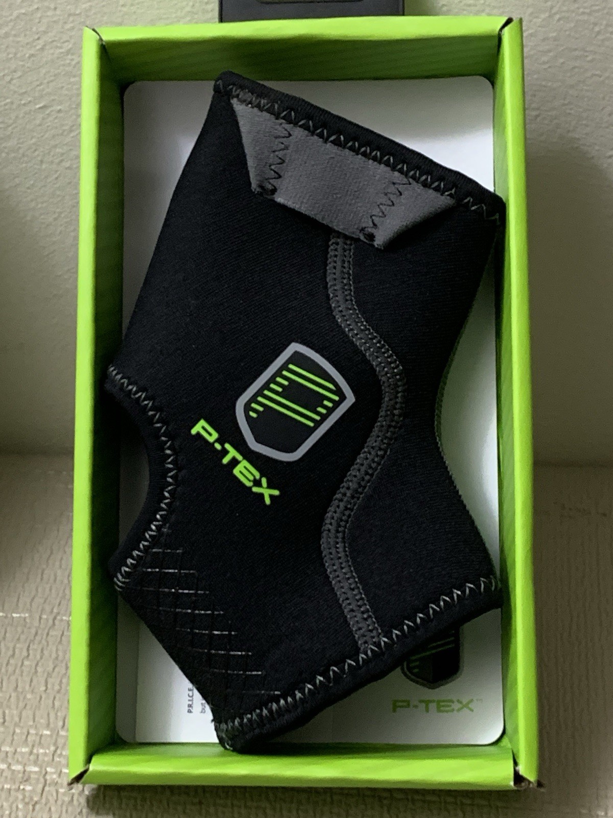 P-TEX ** ANKLE SLEEVE ** ” P-TEXA100** BLACK ADULT SMALL **NEW**