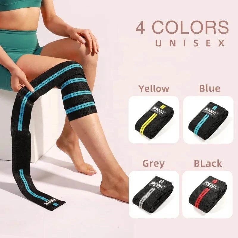 Elastic Knee and Elbow Support For Weightlifting Power lifting Fitness Gym Worko
