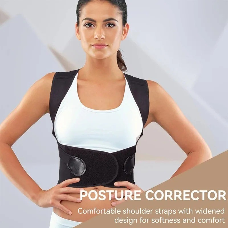 Back Brace Posture Corrector for Women and Men, Shoulder Straightener Adjustable