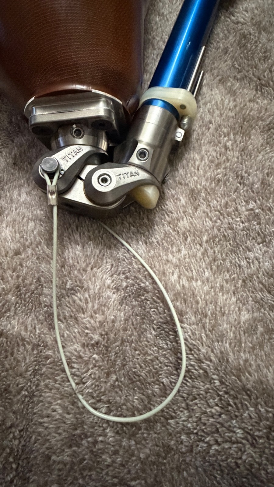 Vintage Ottobock Titan Left – Above the knee with Original Stub