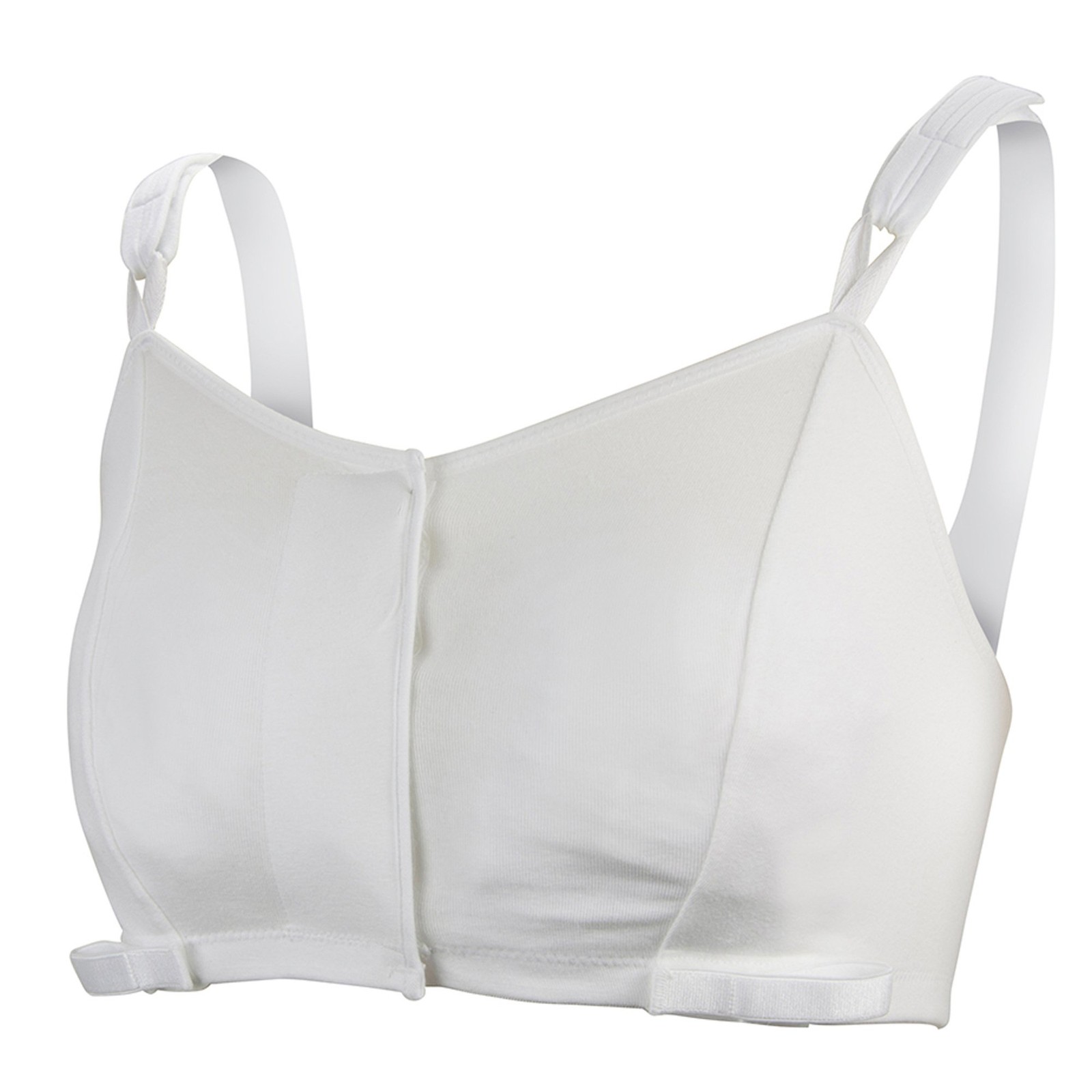 McKesson White Post-Surgical Bra 38 to 40 Inch Chest 38B / 36C / 34D Cup