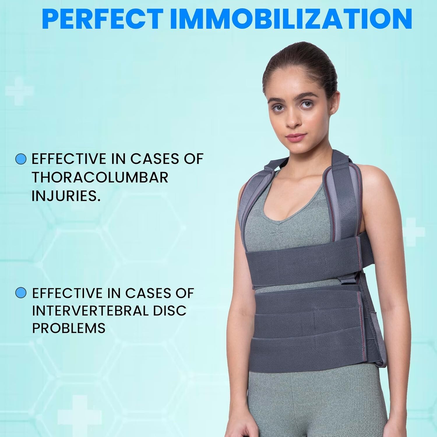 Dorso Lumbar Spinal Brace (Taylor Brace), Back Support For Stability (Universal)