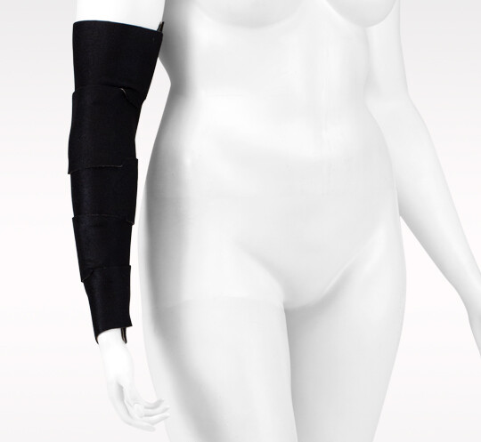 COMPRESSION ARM WRAP by JUZO, Reversible Black/Beige Wrap, All Sizes, NEW