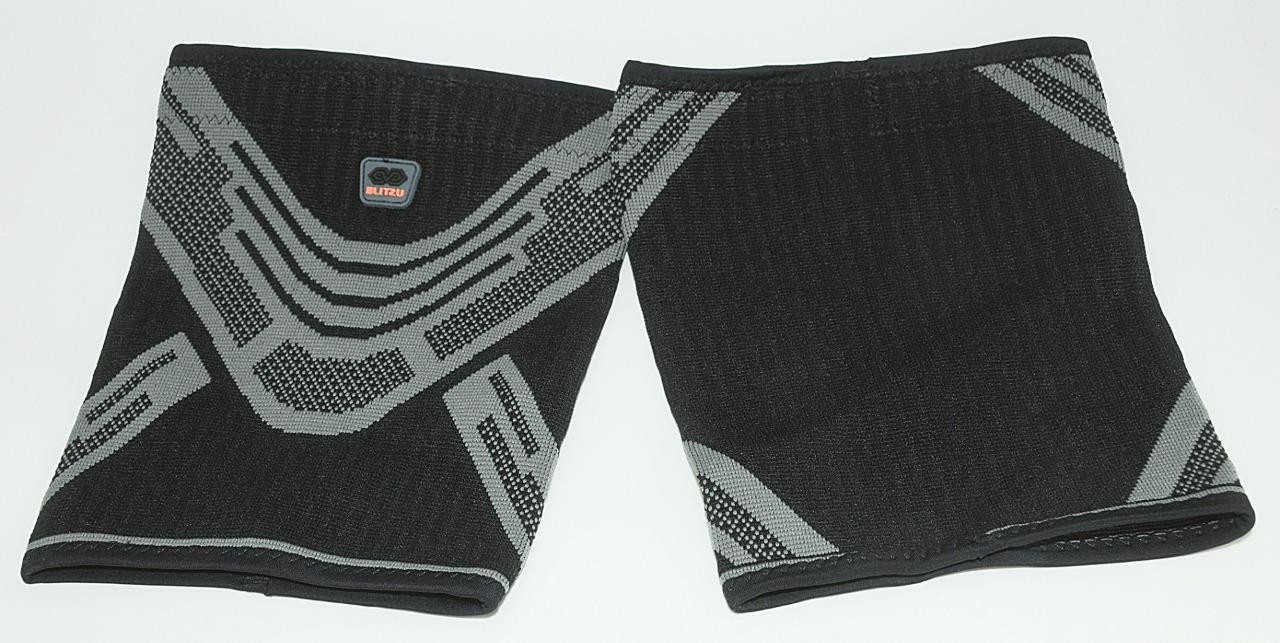 Blitzu ~ Compression Thigh / Hamstring Sleeves Pair – Size M Black & Gray *NEW!