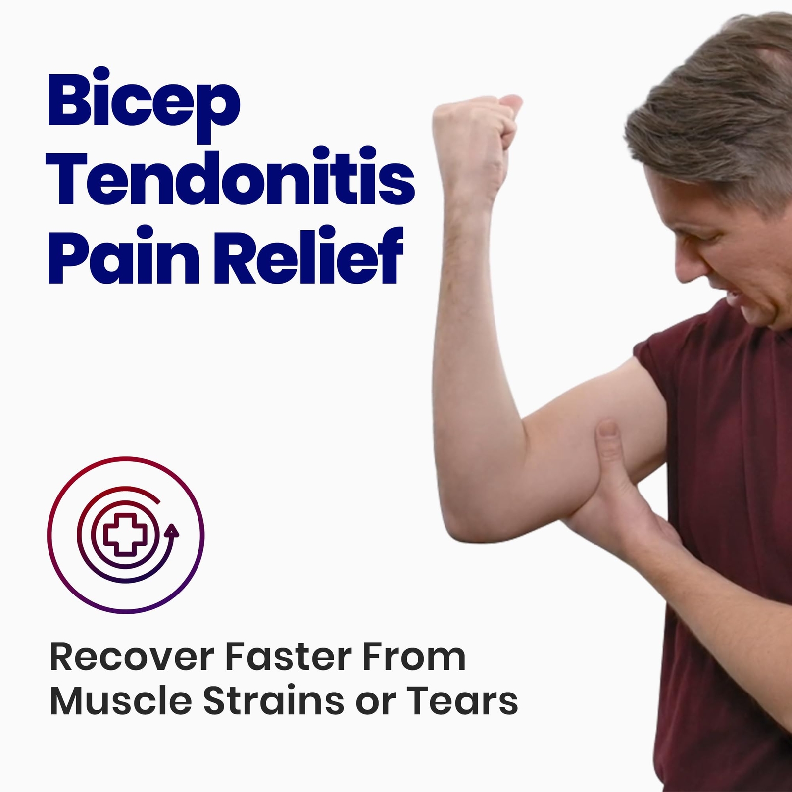 ARMSTRONG AMERIKA Bicep Tendonitis Brace, Bicep Band & Upper Arm Compression …