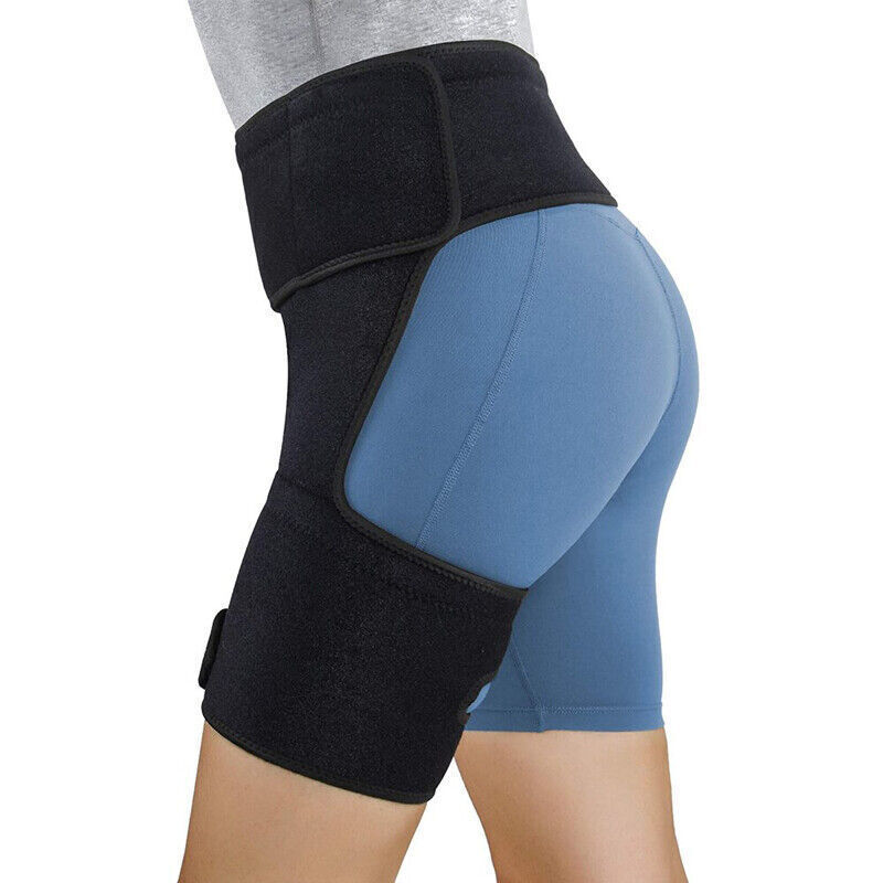 Hip Brace Compression Groin Support for Sciatica Pain Relief Recovery Men Women