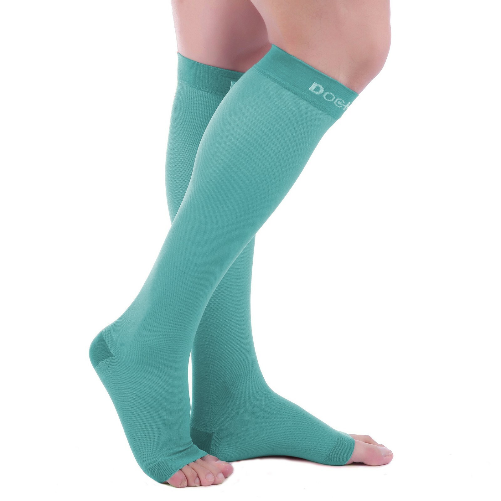 Doc Miller Compression Stocking Open Toe Sock 2030mmHg Sleeves For Varicose Pain