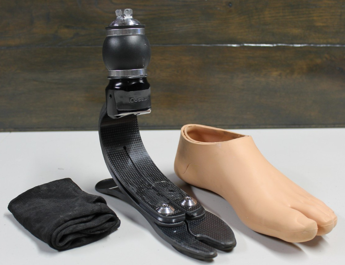 Ossur Pro-flex Proflex Xc Torsion Prosthetic Foot Size 26. Category 5, Left Foot