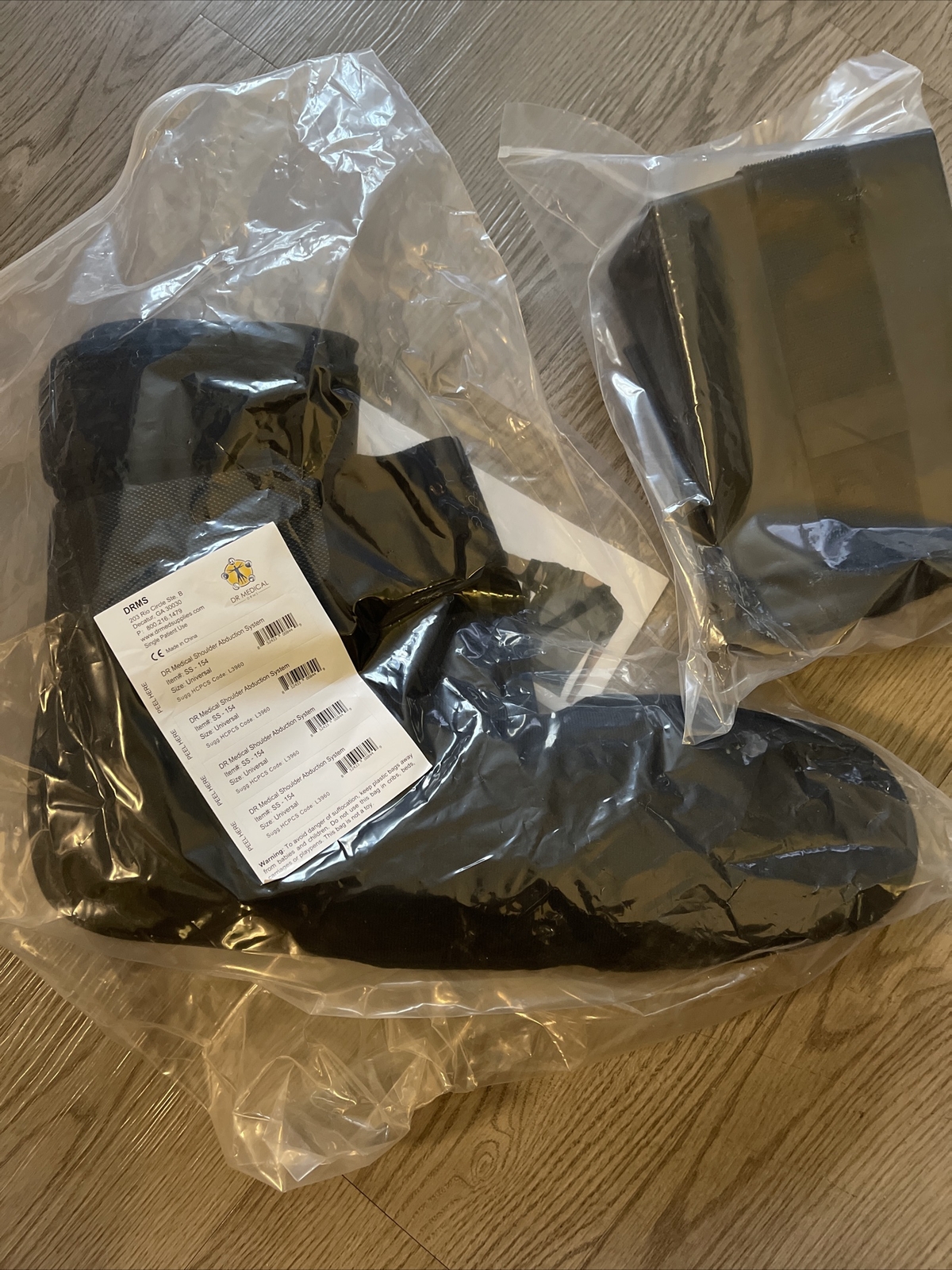 Dr Medical Shoulder Abduction System SS-154 Universal Brace – Black – New