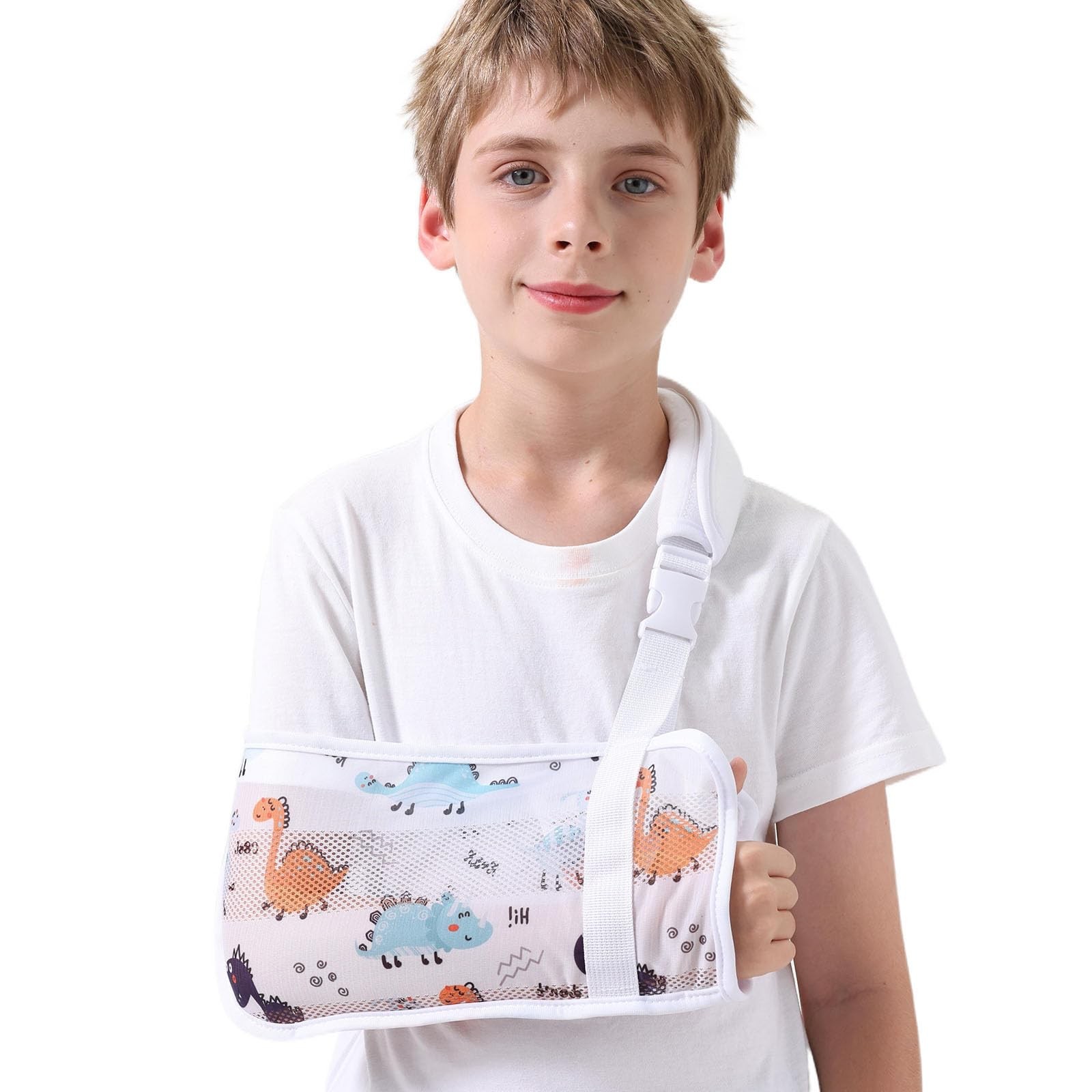 Mesh Arm Sling for Injured Arms | Adjustable & Comfortable Shoulder | Dinosau…