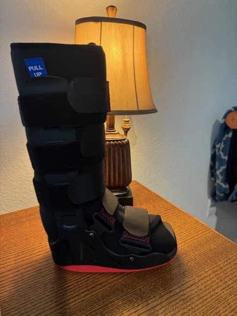 XcelTrax Air Tall Walker Boot – Small New!!