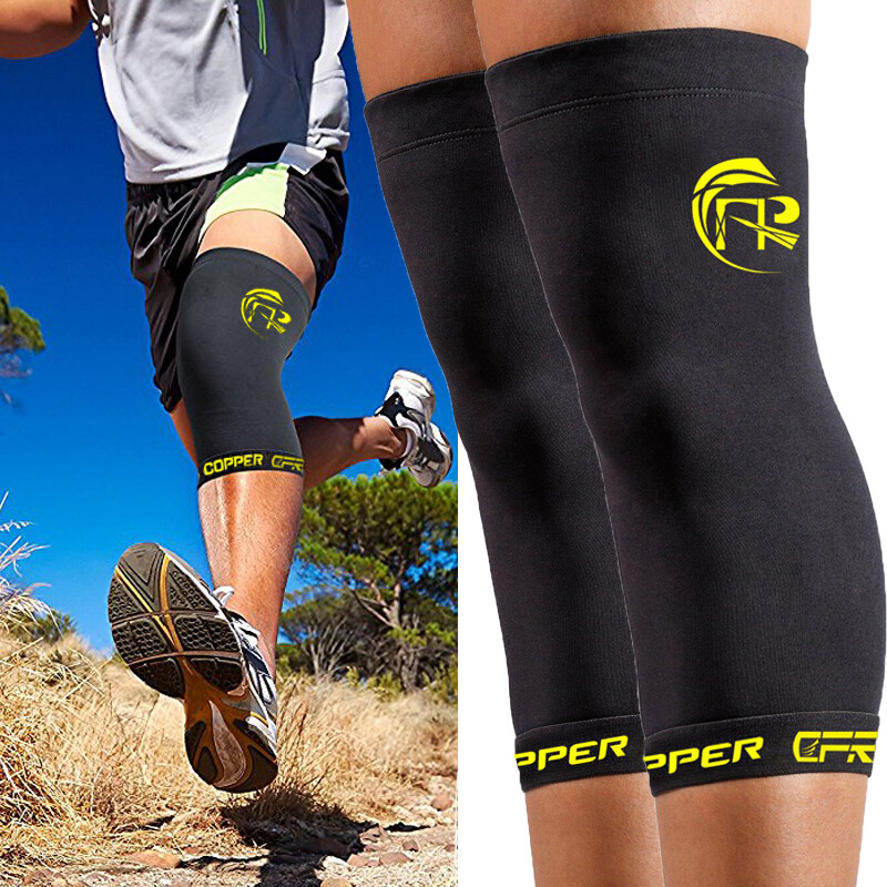 Copper CFR Knee Support Brace for Copper Elbow Compression Sleeve Kneecap Sports