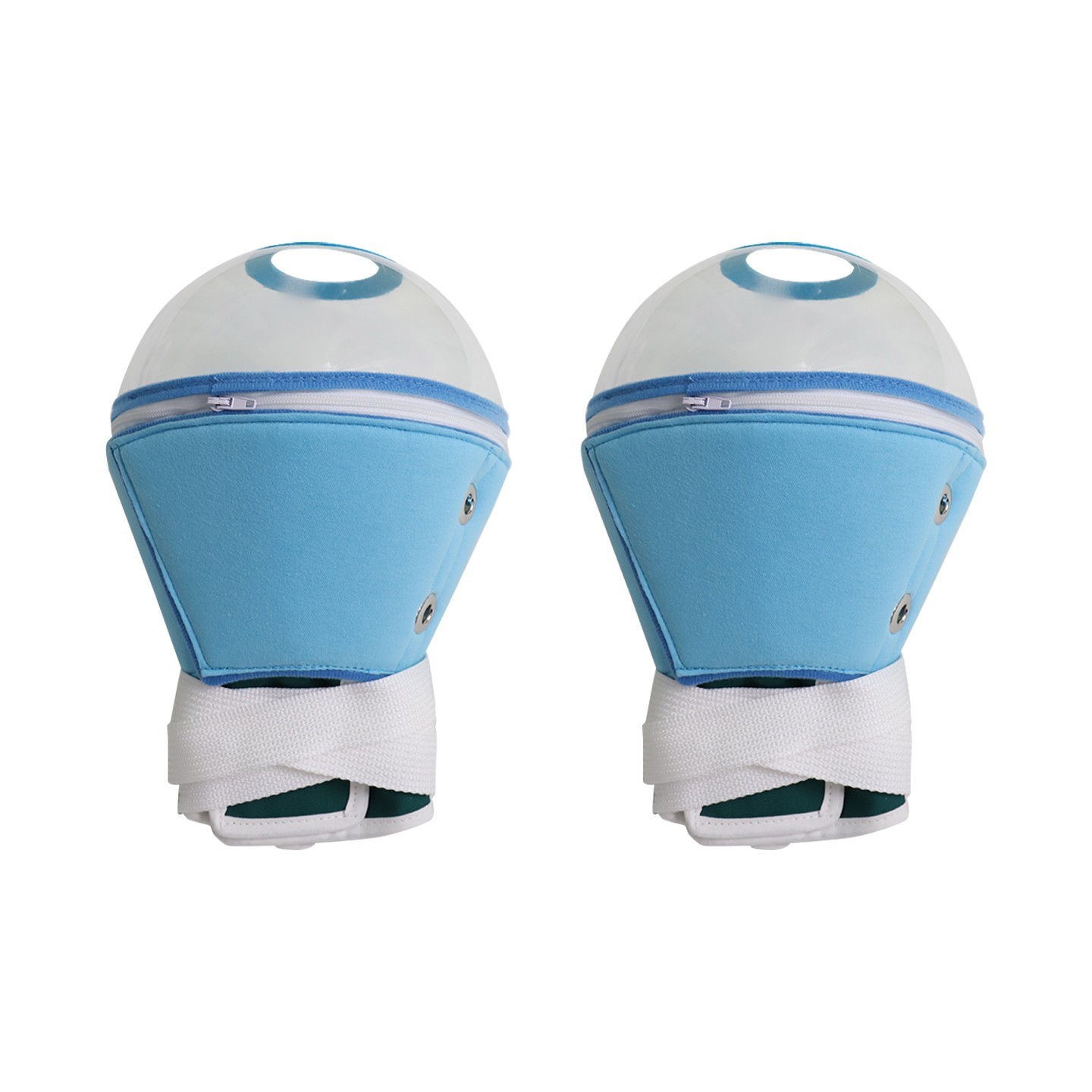 Lantern Restraint Gloves Hemispherical Transparent PVC Wrist Fixation Belt