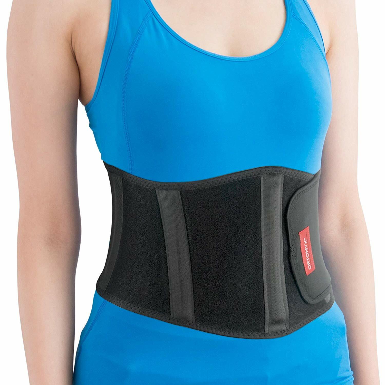 ORTONYX Ergonomic Umbilical Hernia Belt for Women and Men – Abdominal Support Bi