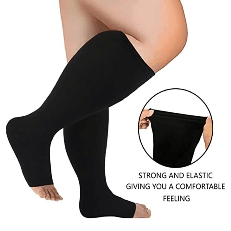 Unisex Compression Socks Knee High Support Socks Running Stockings for Wome Men