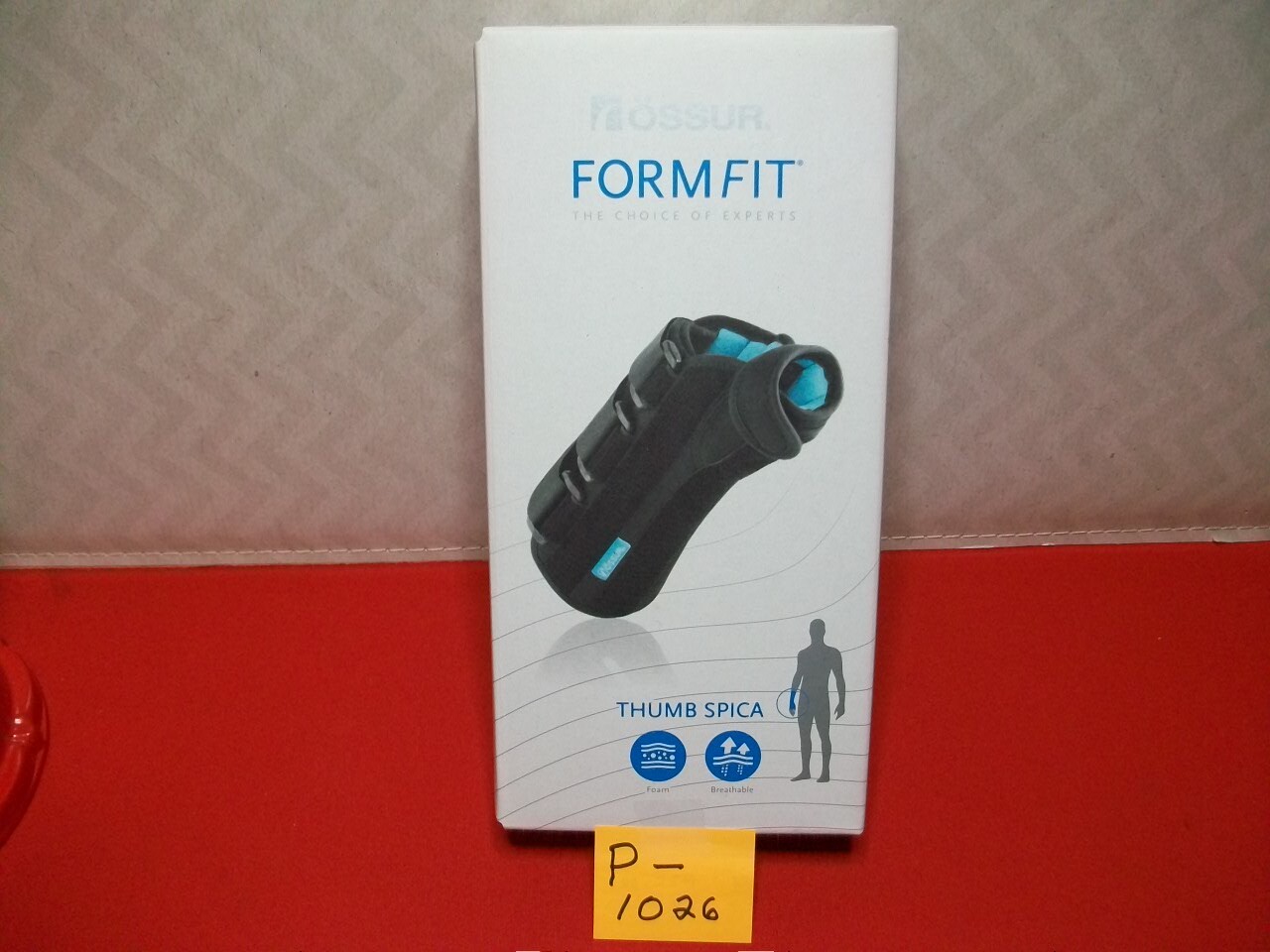 ROSSUR FORMFIT THUMB SPICA HAND & WRIST BRACE-#3150 MEDIUM RIGHT HAND PRE-FITTED