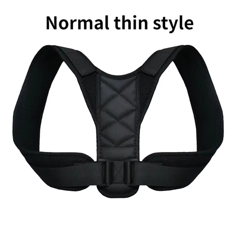 Back Brace – Adjustable Posture Support for Home and Office – Cotton Neoprene