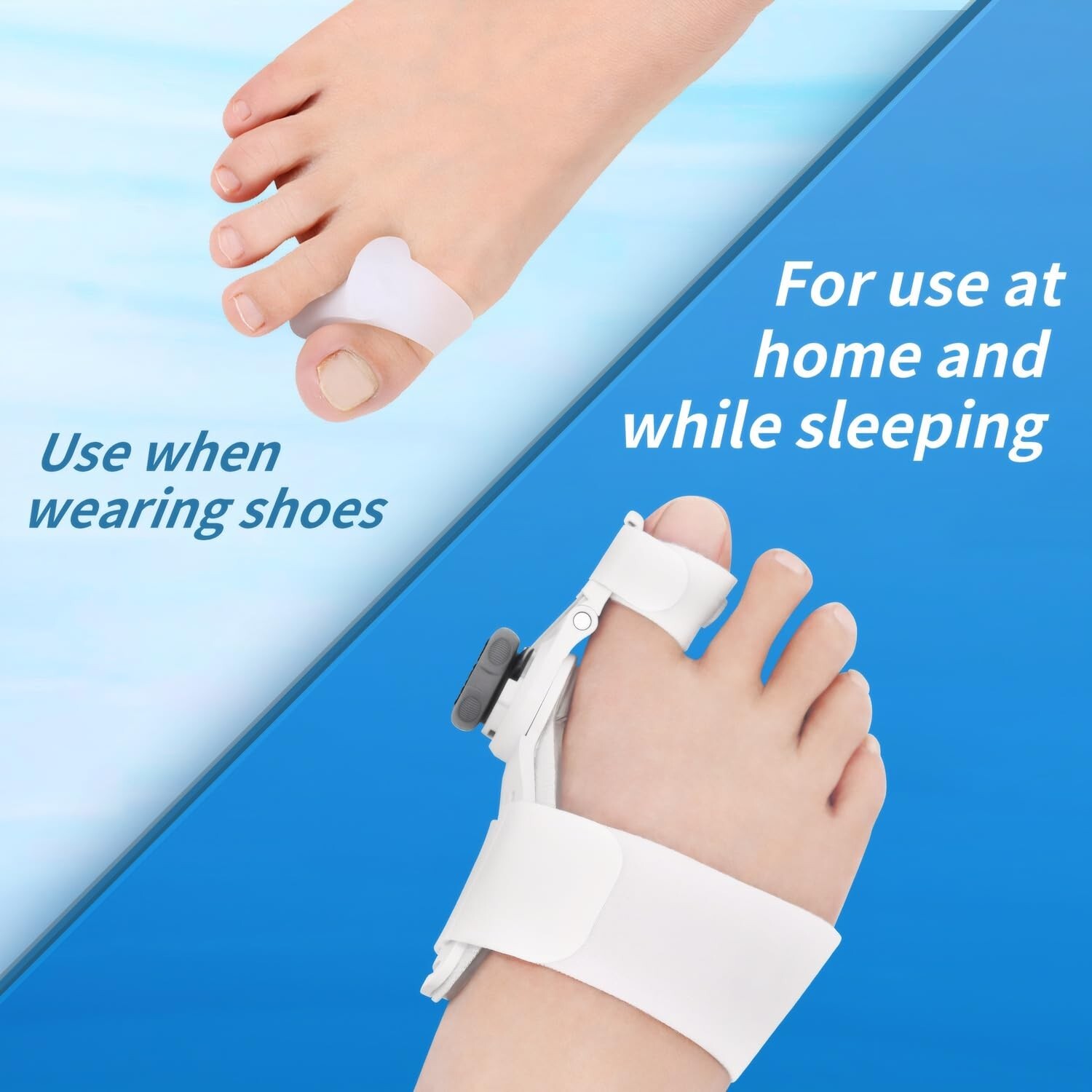 Bunion Corrector for Women & Men Adjustable Bunion Splint Boa Style Adjustment
