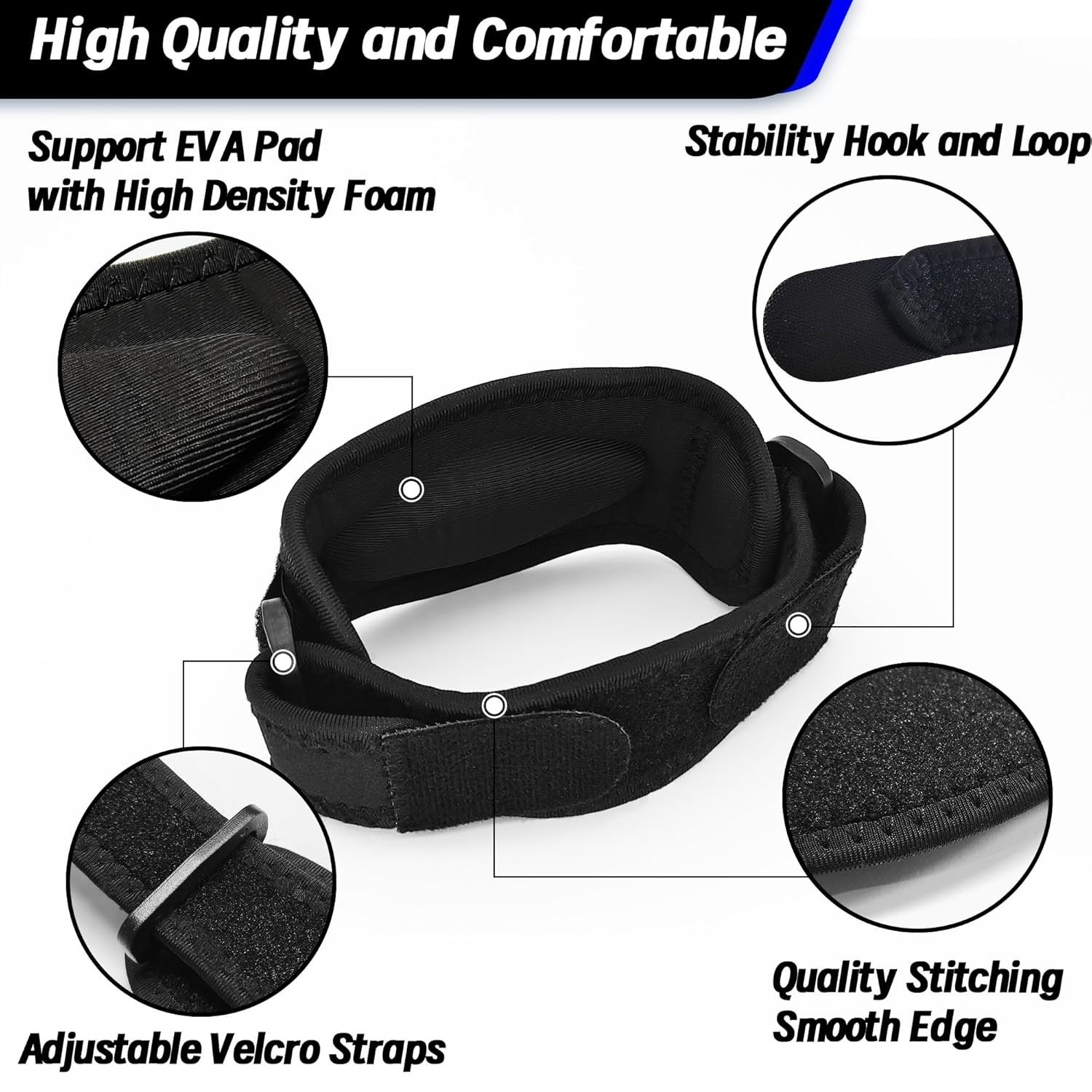 Tennis Elbow Brace (2 Pack) for Tendonitis, Forearm Brace Support Band