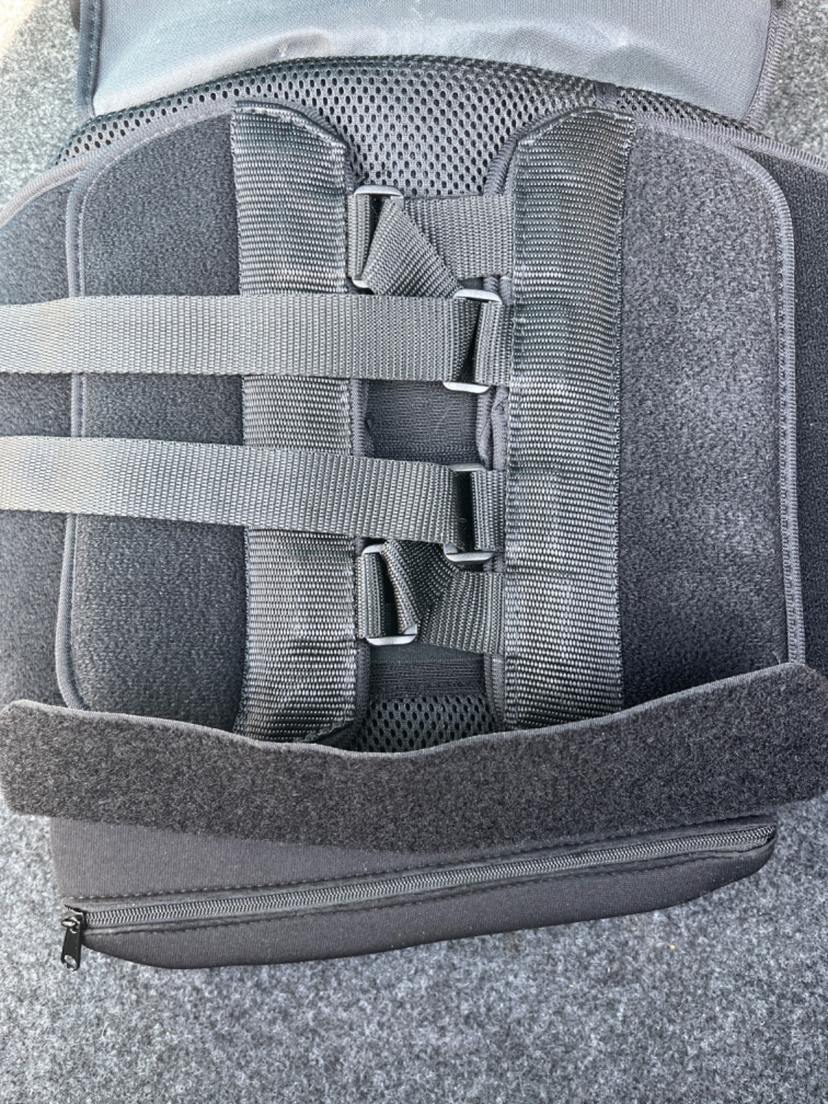 New ProLine Innovations Back Brace Support With Bag Universal Resizable