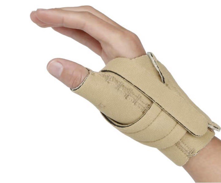 NEW Comfort Cool Thumb CMC Restriction Splint BEIGE RIGHT EXTRA LARGE NC79593