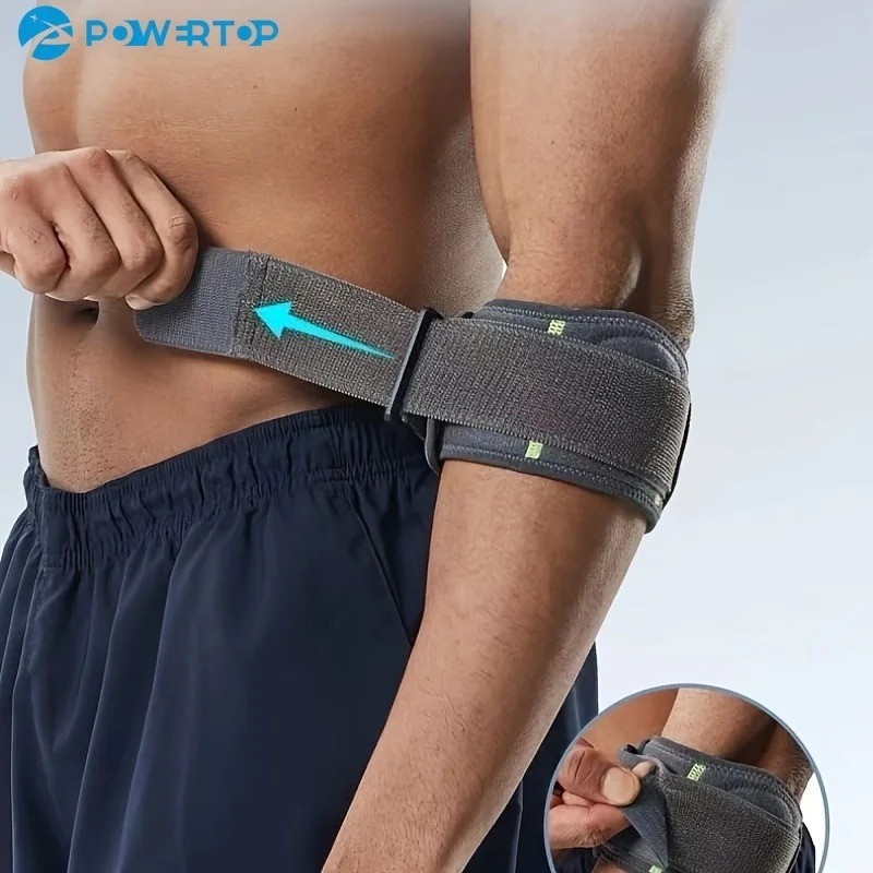 Adjustable Elbow Support Strap Tennis Golf Compression Brace Sports Pad