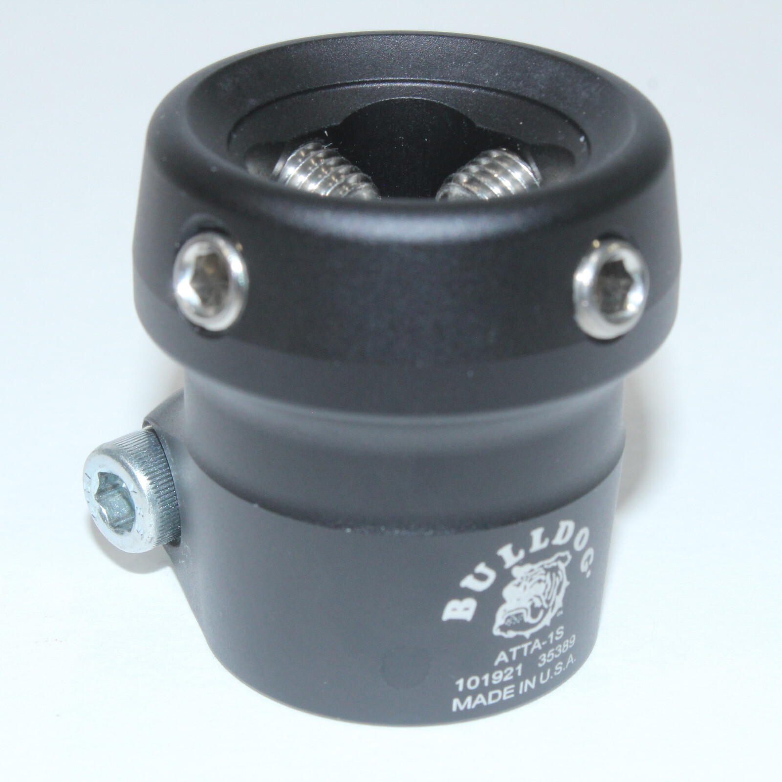 BULLDOG Aluminum 30 mm Tube Clamp Adapter [ATTA-1S] Black Anodized