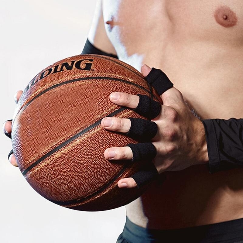 Finger Sleeves Thumb Splint Brace Support 10-50pcs Compression Protector Elastic