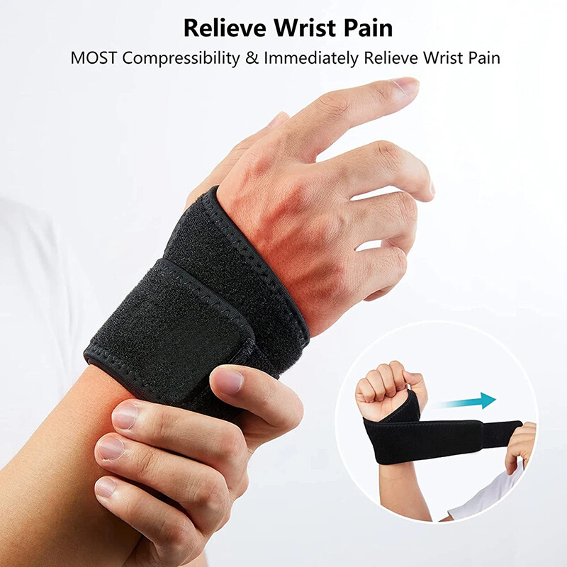 Left Right Wrist Brace Support Sprain Carpal Tunnel Arthritis Compression Wrap