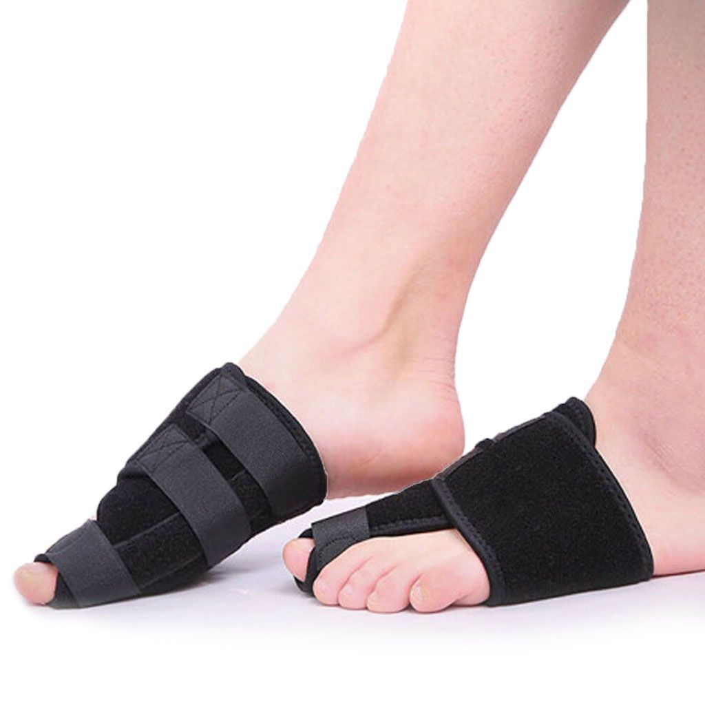 Toe Corrector Hallux Valgus Big Bunion Splint Straightener Foot Relief Pain Nigh
