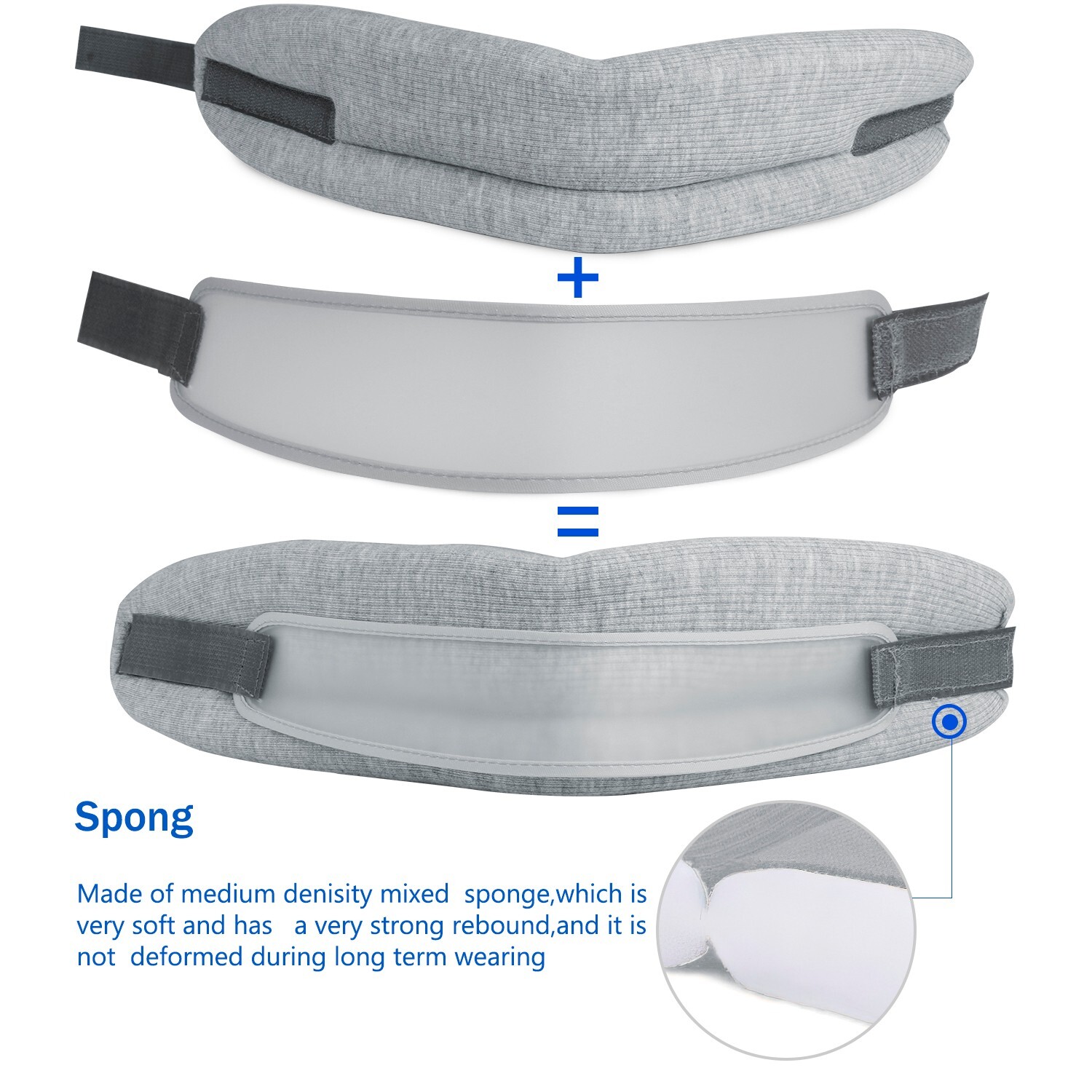 Adjustable Neck Brace Support Wrap Soft Foam Cervical Collar Neck Pain Relief