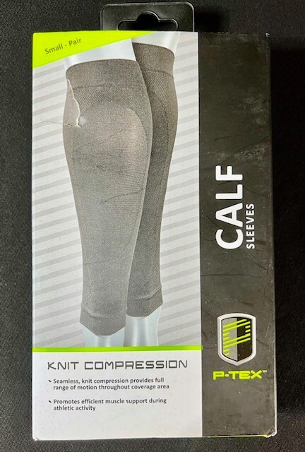 P-TEX PRO Knit Compression Calf Sleeve PTXC150 Black – Small