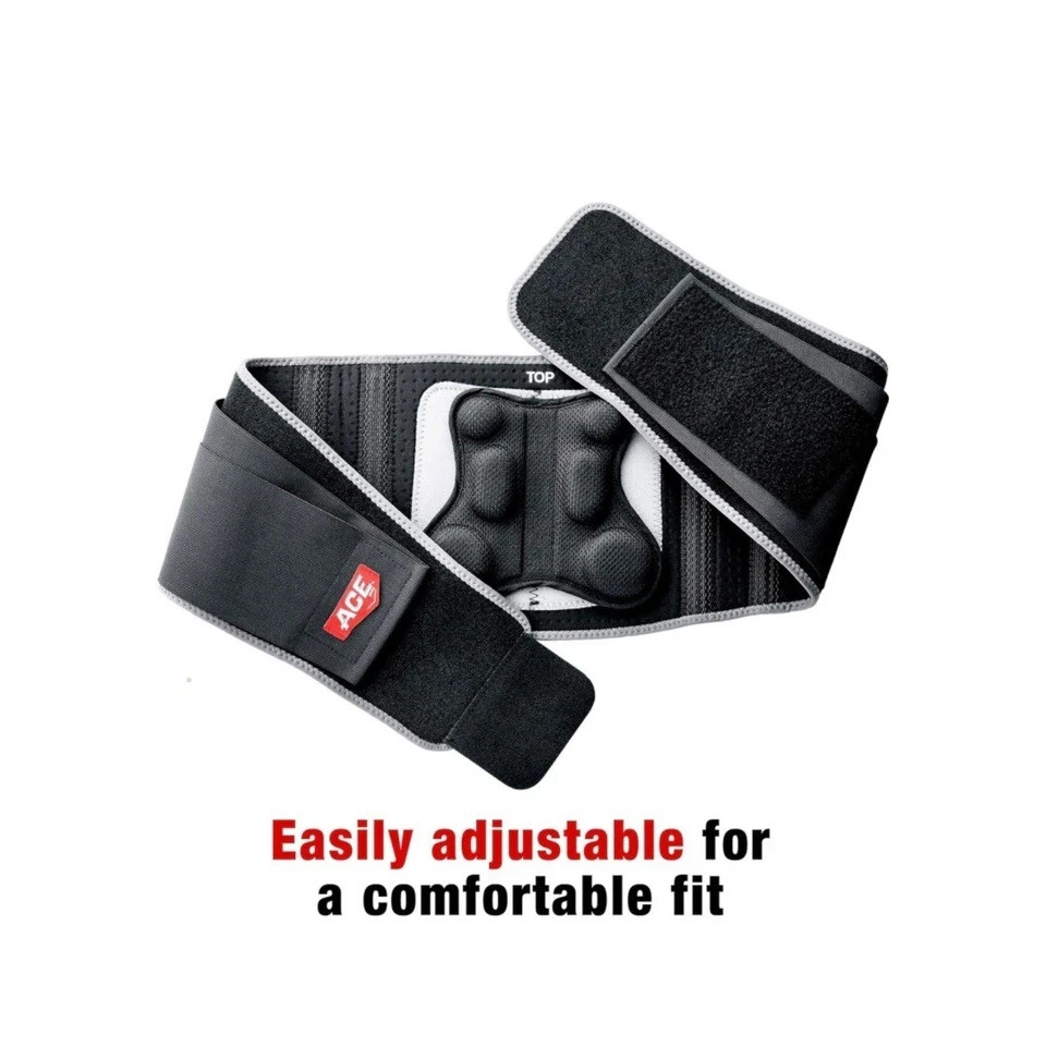 ACE Deluxe Back Stabilizer With Lumbar Support Adjustable Helps with Herniated