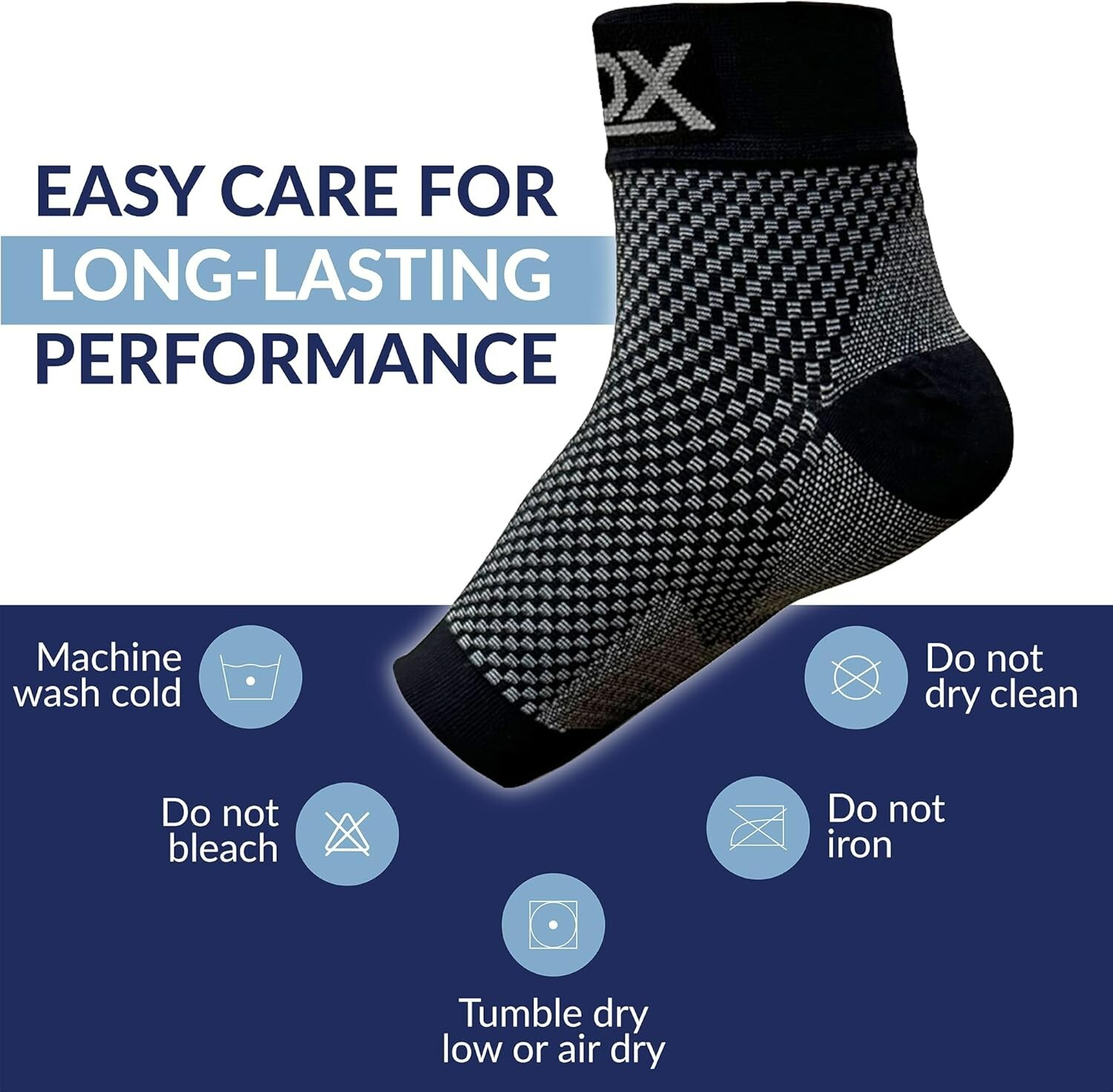 Lot of 2 SB SOX Plantar Fasciitis Compression Socks Arch Support Low Cut – MED