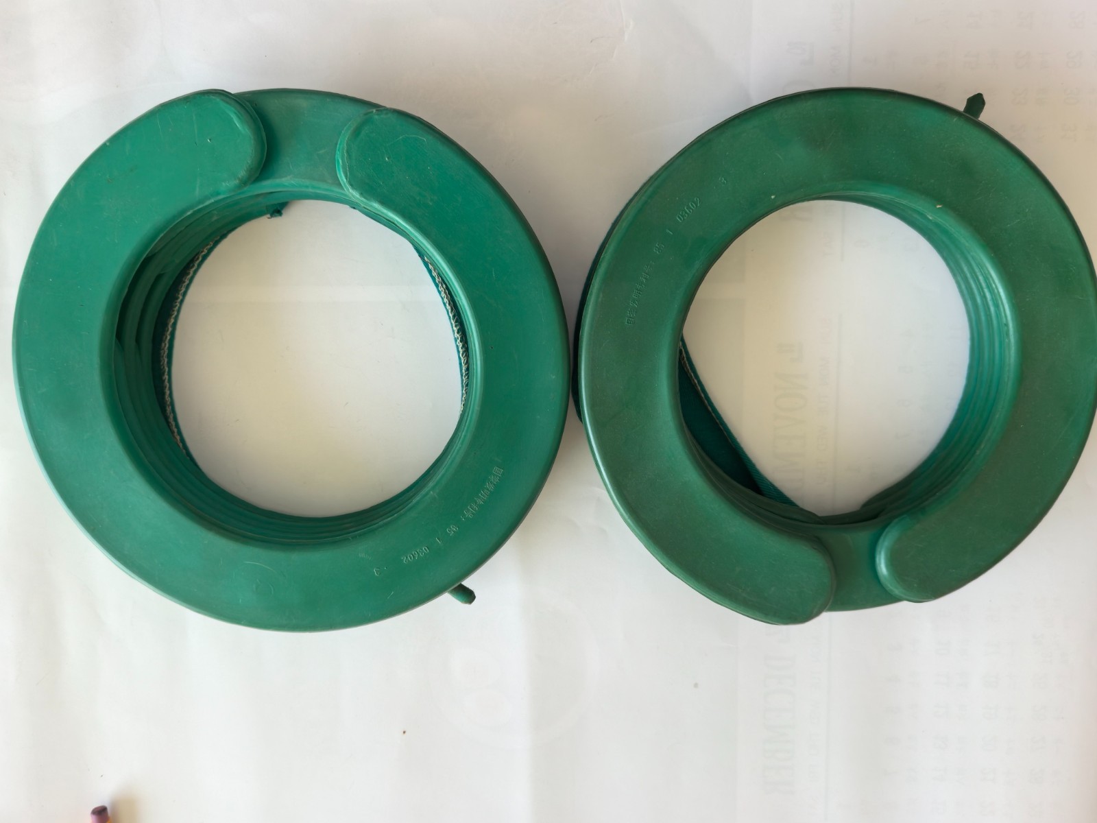 Vintage Adjustable and Portable Air-Inflated Cervical Traction and Fixation Devi