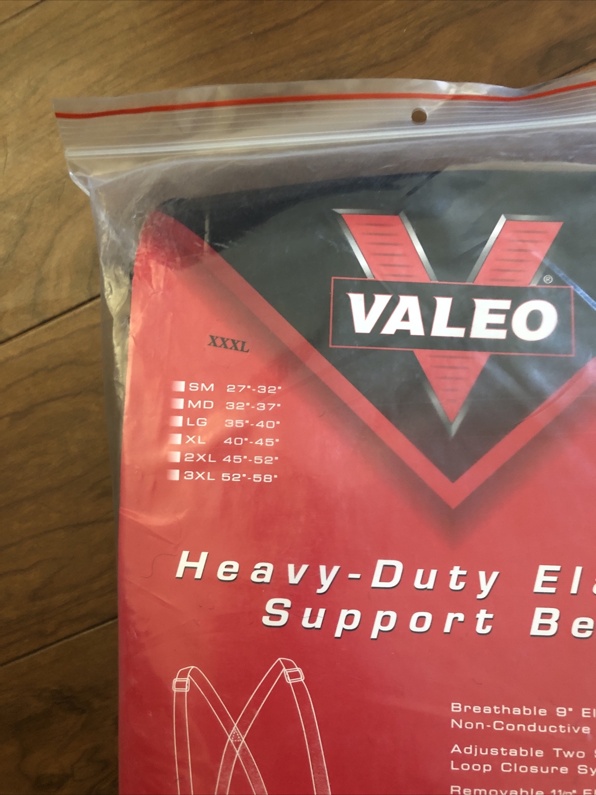 Back Support Belt Valeo VEH Heavy Duty Elastic XXXL Brand New