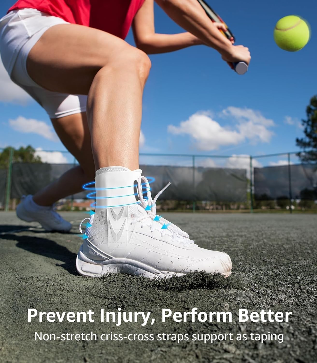 Ankle Brace for Sprained Ankle – Quick Lace Up Support
