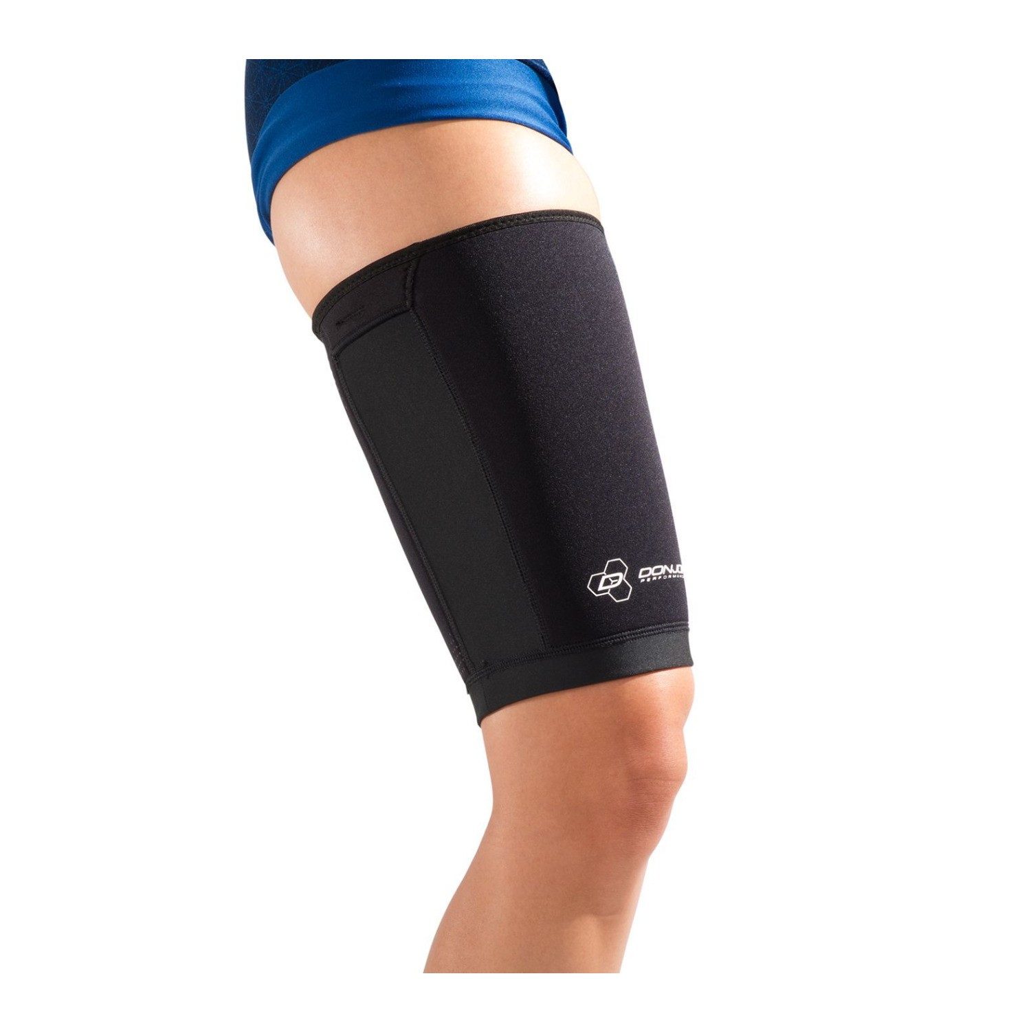 Donjoy Performance Anaform Compression Thigh Sleeve (Black, M)