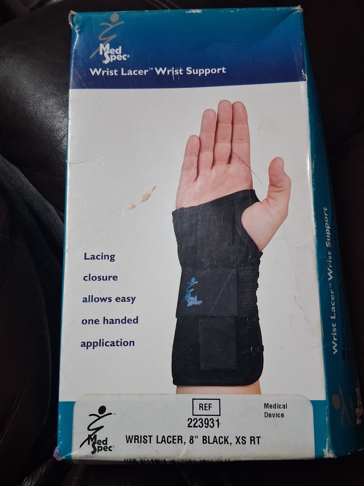 MedSpec Lacer Wrist Support 8 Inch , Size xs Right Hand