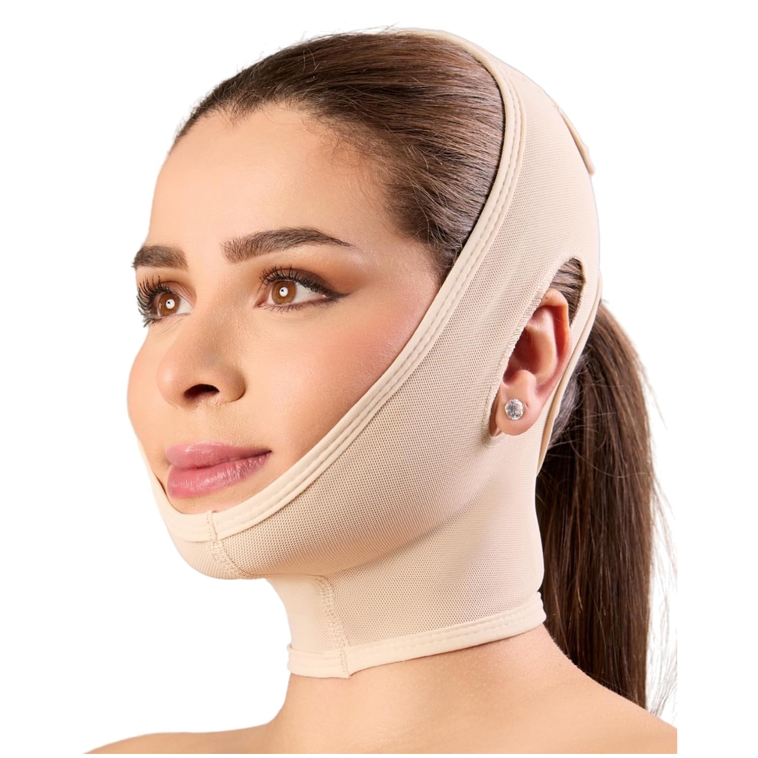 High Compression Chin Strap for Swelling Reduction