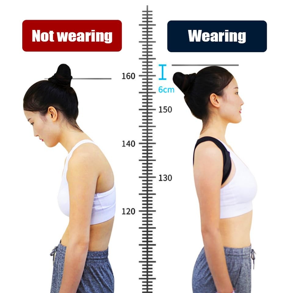 THE PERFECT PART Posture Corrector – for Small, Green