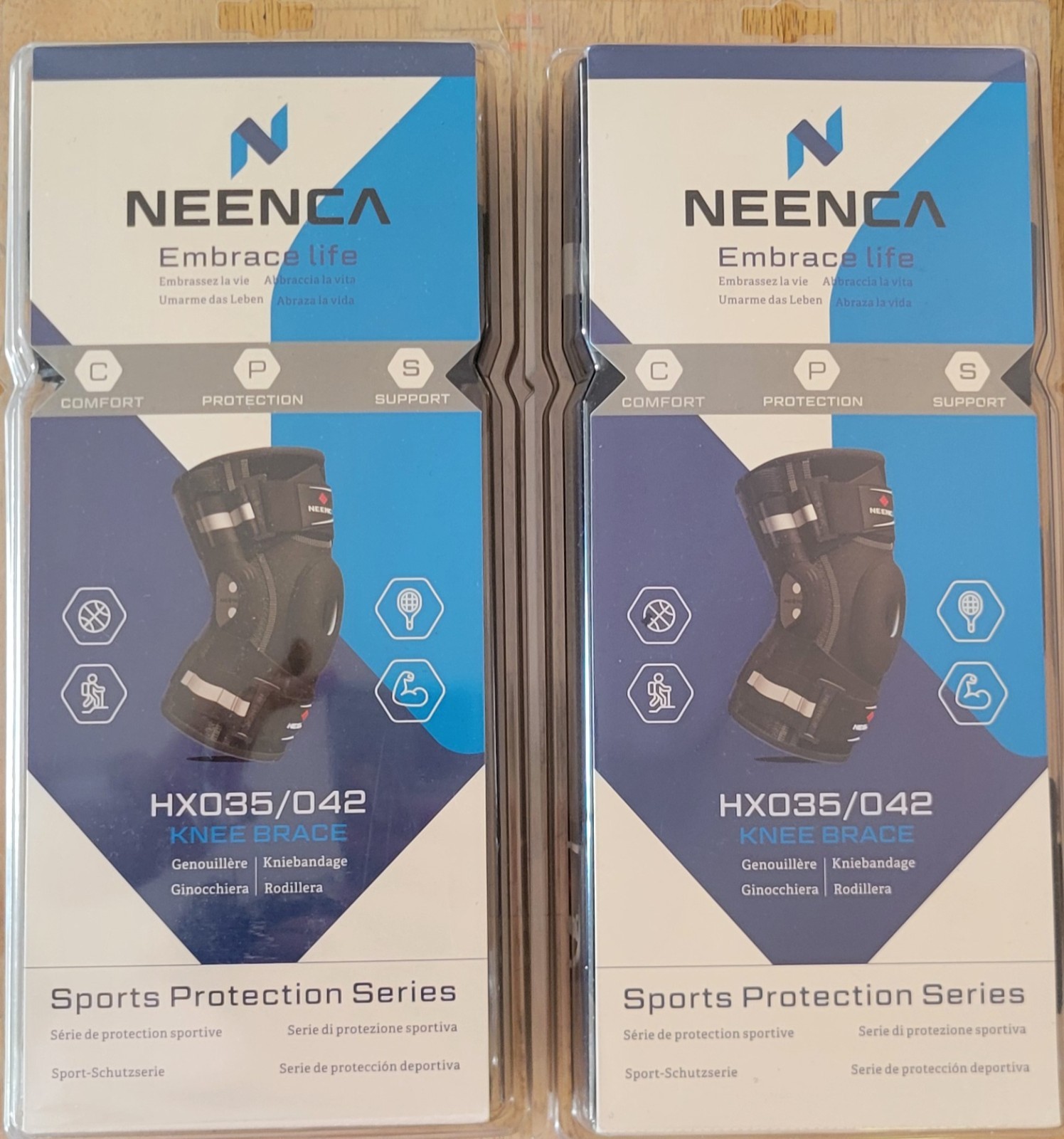 2 for $50- NEENCA Professional Knee Braces for Knee Pain or $35 each