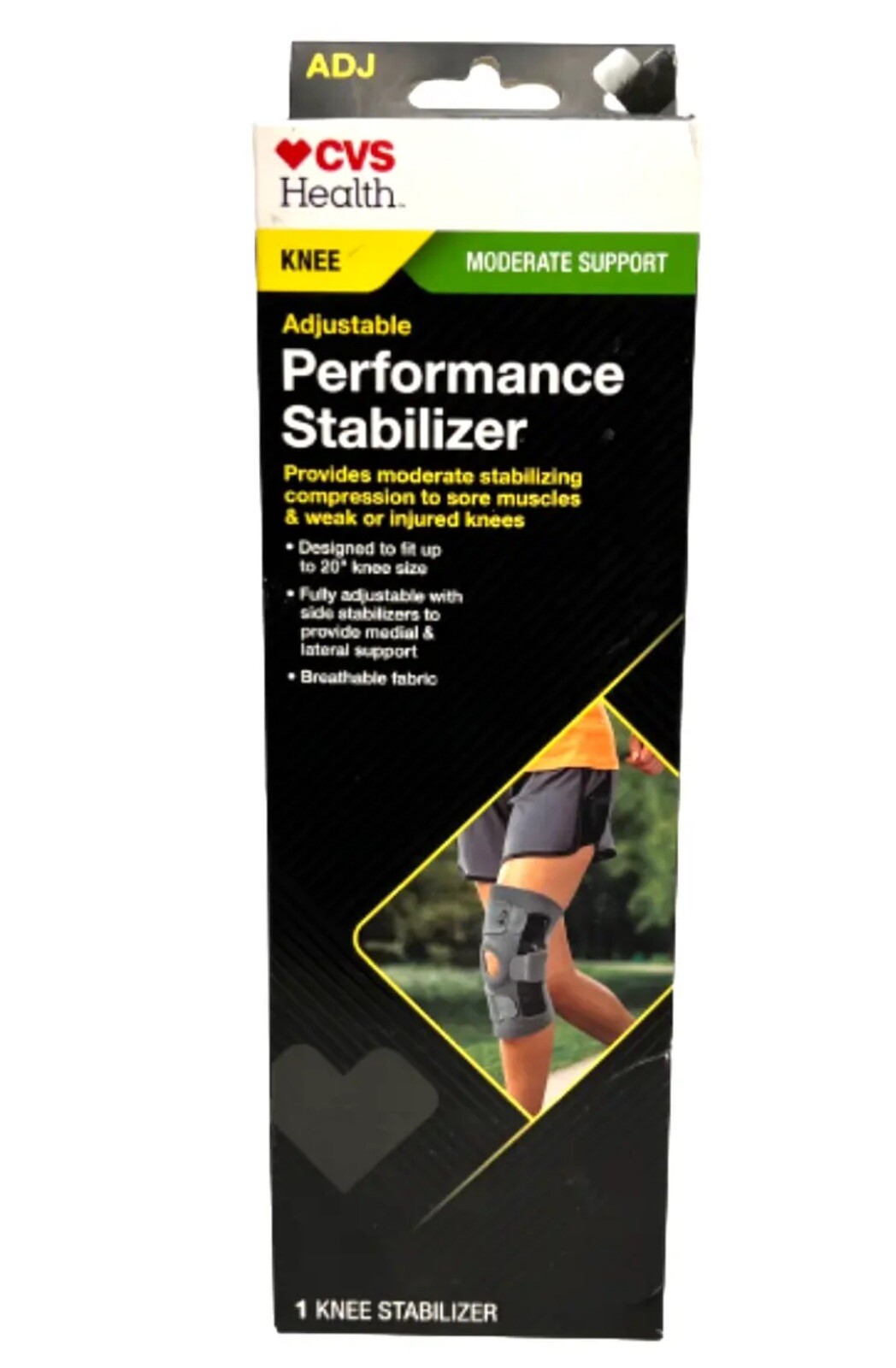 CVS Adjustable Stabilizing Knee Support Brace NEW