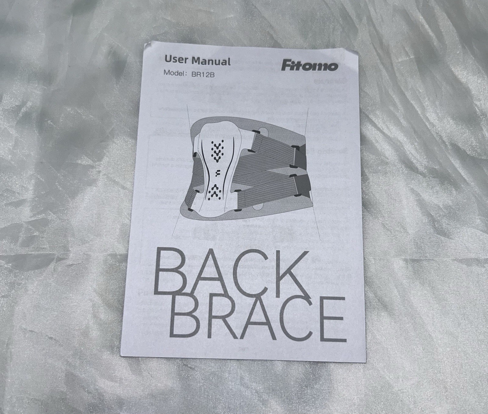 Fitomo Back Brace For Men Or Women Slim Fit & Lightweight Back Support (2XL)