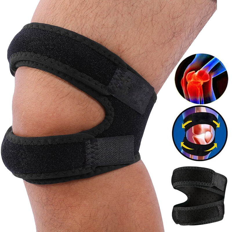 Knee Support Compression Strap Brace Sports Joint Pain Relief Arthritis Sport US