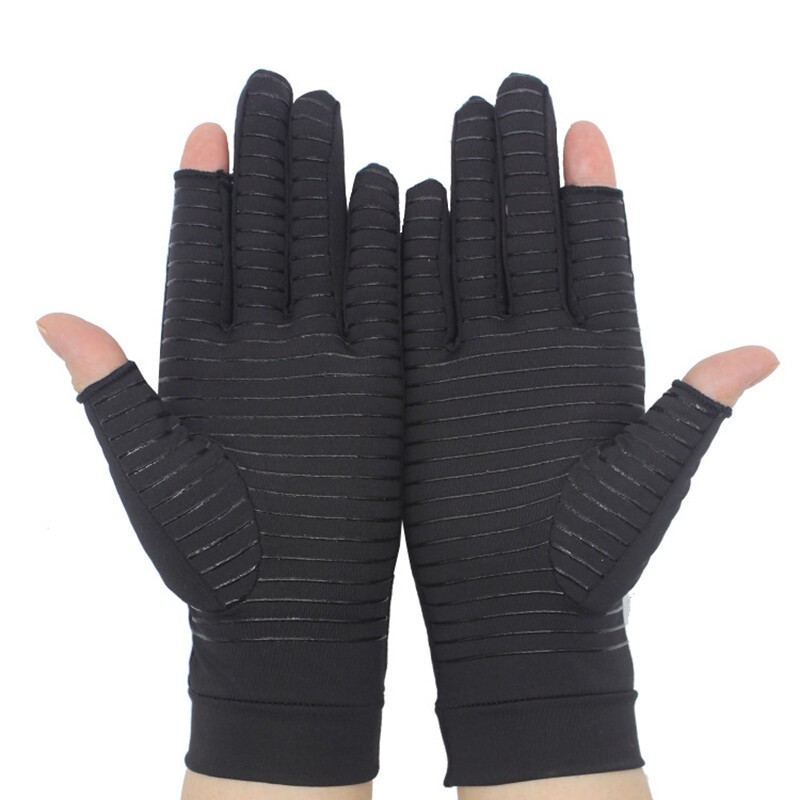 Fitness Sport Cycling Gloves Ache Pain Joint Relief Breathable Non-slip 1 Pairs